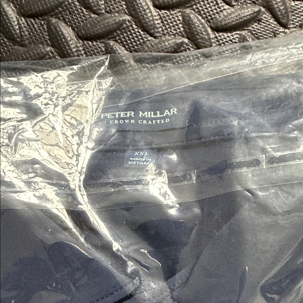 Peter Millar Navy Blue Polo Shirt